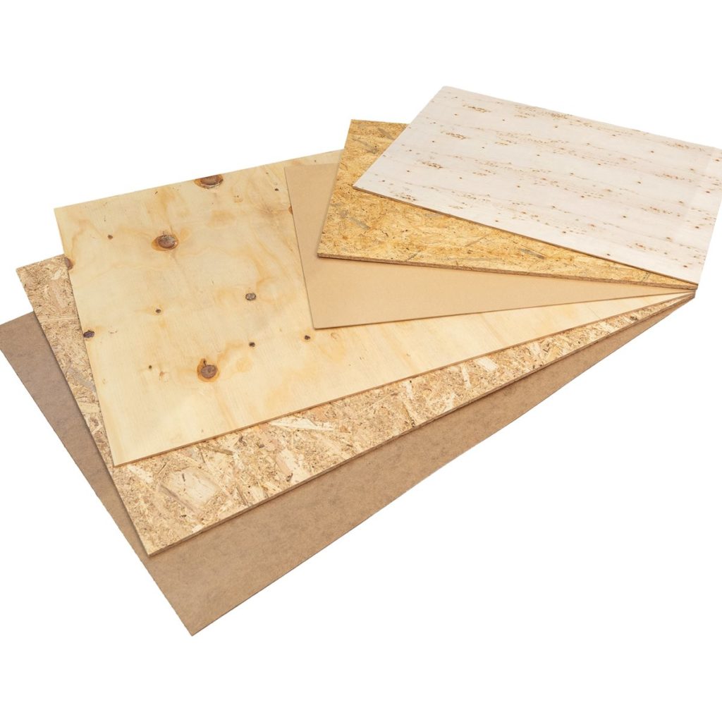 Lock i plywood, OSB och masonit